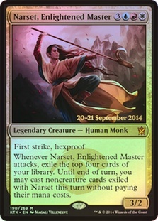 (Promo-Prerelease)Narset, Enlightened Master/悟った達人、ナーセット